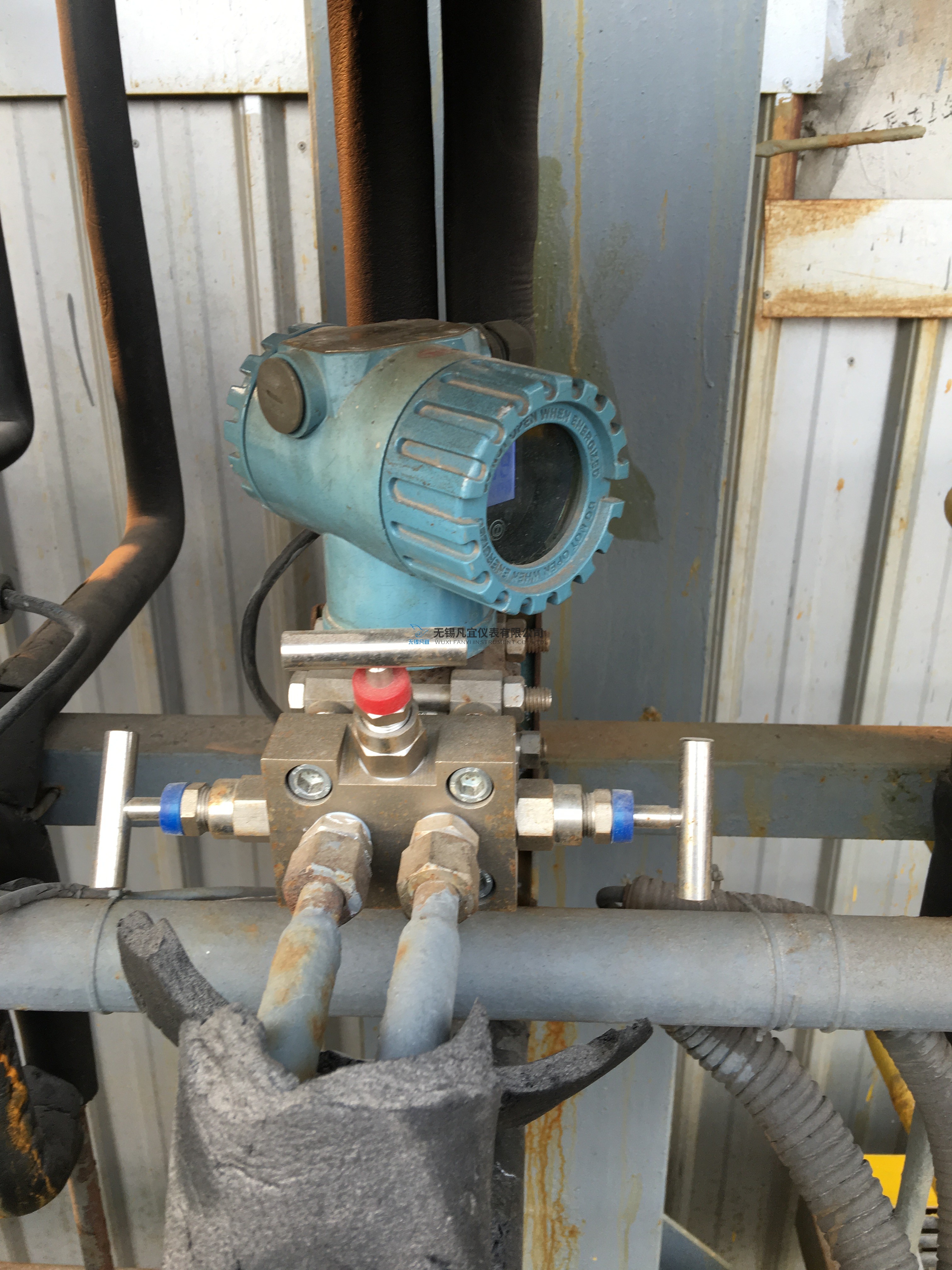 無錫垃圾焚燒中心壓力變送器的現場